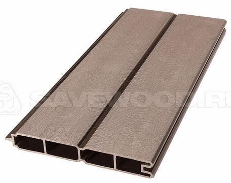 Заборный профиль из ДПК Savewood SW Agger матовый терракот купить в Буденновске
