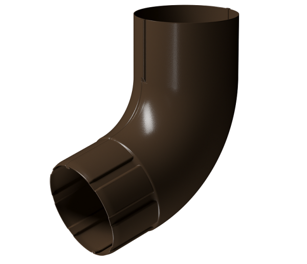 Колено 72° D90 Döcke STAL PREMIUM Каштан, (RAL 8017) купить в Буденновске