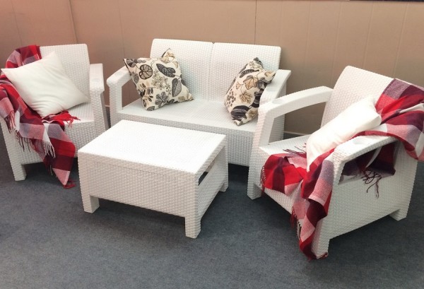 Комплект Yalta Terrace Set белый купить в Буденновске