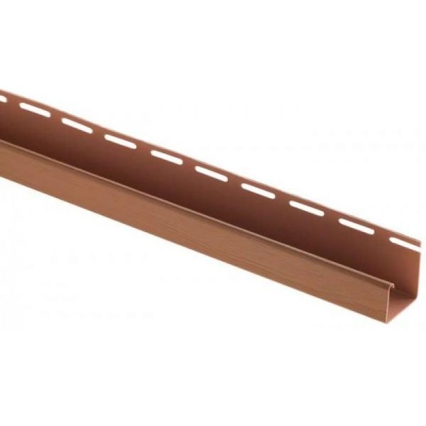 J-профиль Люкс Крашенный, T-15, ВН, Cветлый Дуб купить в Буденновске