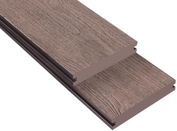 Террасная доска ДПК Outdoor 3D полнотелая NEVADA/CALIFORNIA BROWN коричневая микс купить в Буденновске