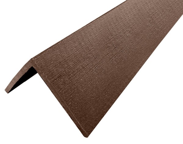 Уголок ДПК для сайдинга 70x70x3000мм Коричневый купить в Буденновске