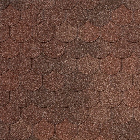 Гибкая черепица Tegola ASSISI terracotta 420 купить в Буденновске