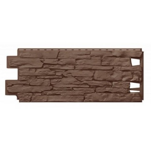 Фасадная панель VOX VILO Solid Stone Коричневый купить в Буденновске