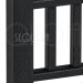 Комплект крышка/юбка для столба SEQUOIA BLACK купить в Буденновске