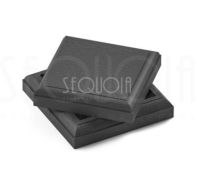 Комплект крышка/юбка для столба SEQUOIA GRAY купить в Буденновске