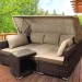 Диван-Трансформер AFINA плетеный из иск. ротанга AFM-320B Brown купить в Буденновске
