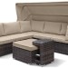 Диван-Трансформер AFINA плетеный из иск. ротанга AFM-320B Brown купить в Буденновске