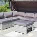 Диван-Трансформер AFINA плетеный из иск. ротанга AFM-320G Grey купить в Буденновске