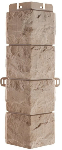 Фасадная панель Наружный угол фагот (талдомский), 0,45 х 0,13м (н) купить в Буденновске
