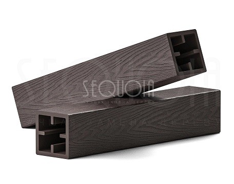 Столб SEQUOIA Evolution 3D WOOD BROWN купить в Буденновске