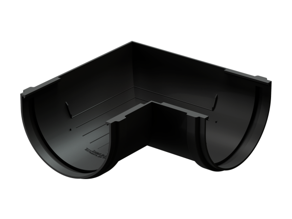 Угол желоба универсал 90˚ Docke Premium ПВХ - Карбон купить в Буденновске