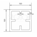 Столб SEQUOIA Evolution 3D WOOD GRAY купить в Буденновске
