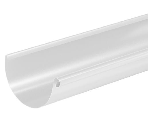 Водосток Aquasistem, система 125x90 - Водосточный желоб 3.00м RAL 9003 Белый купить в Буденновске