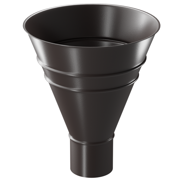 Воронка водосборная Döcke STAL PREMIUM, Шоколад купить в Буденновске