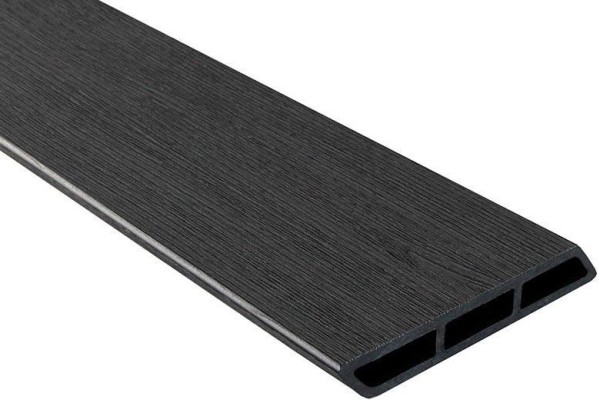 Доска Ромбус 3D ДПК Outdoor STORM BLACK черная купить в Буденновске