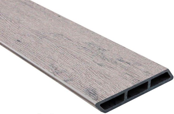 Доска Ромбус 3D ДПК Outdoor STORM GREY серая микс купить в Буденновске