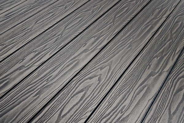 Террасная доска из ДПК Terrapol Смарт 3D Полнотелая с пазом Черное дерево купить в Буденновске