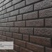Фасадная панель Ю-Пласт Стоун Хаус Кирпич Коричневый купить в Буденновске