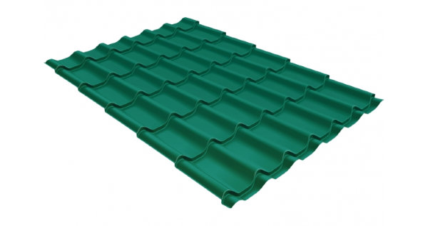 Металлочерепица классик 0,5 Satin RAL 5021 купить в Буденновске
