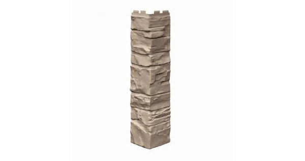 Угол наружный VOX Solid Stone Lazio камень светлая глина купить в Буденновске