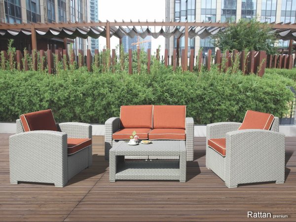 Уличные диваны и кресла коллекции Rattan Premium 4 купить в Буденновске
