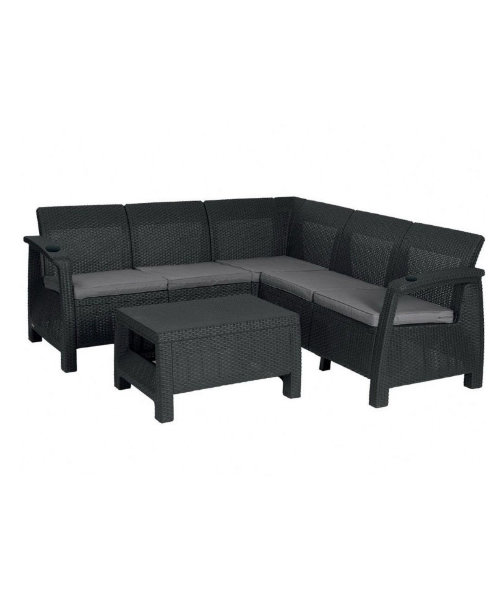 Угловой диван  Yalta Corner Set (столик в комплект не входит) купить в Буденновске