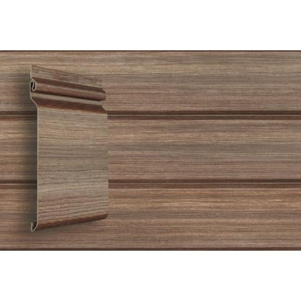 Виниловый сайдинг Grand Line Natural-Брус Tundra - Кедр купить в Буденновске
