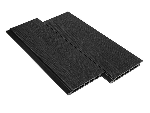 Фасадная панель из ДПК Deckart Vista 3D с текстурой дерева Графит купить в Буденновске