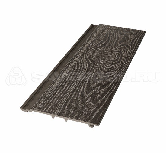 Сайдинг из дпк savewood sw-cedrus тангенциальный распил темно-коричневый купить в Буденновске