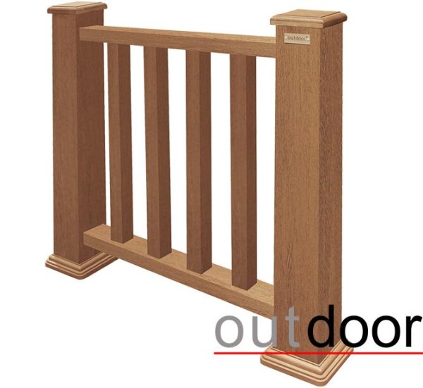 Ограждение из ДПК Outdoor Классик 3D STORM дуб купить в Буденновске