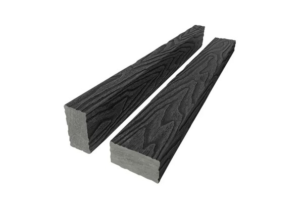 Брус лавочный 3D-тиснение 30х60 Графит купить в Буденновске