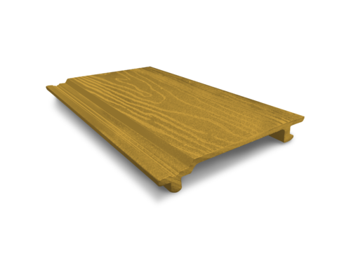 Фасадная панель  из ДПК ECODECKING Желтый купить в Буденновске