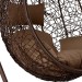 Кресло Подвесное из искусственного ротанга AFM-168A-L Brown купить в Буденновске