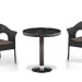 Комплект плетеной мебели AFINA из иск. ротанга T601/Y79A-W53 Brown 2Pcs купить в Буденновске