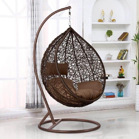 Кресло Подвесное из искусственного ротанга AFM-168A-XL Brown купить в Буденновске