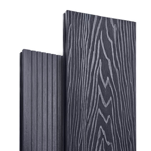Террасная доска Latitudo Solid 150х21 Графит (Полнотелая) купить в Буденновске