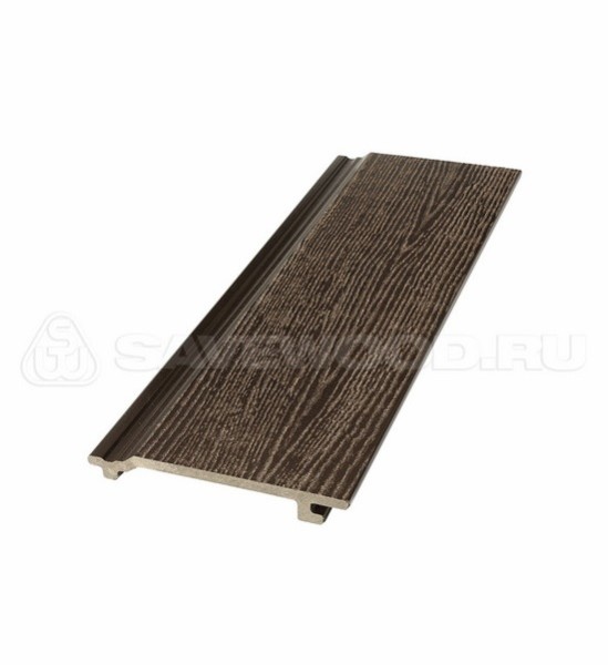 Сайдинг из дпк savewood sw-sorbus радиальный распил темно-коричневый купить в Буденновске
