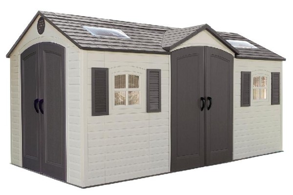 Сарай пластиковый LifeTime 15x8 DD купить в Буденновске