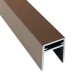 П-профиль Алюминиевый EasyDecking 35x25 Венге купить в Буденновске