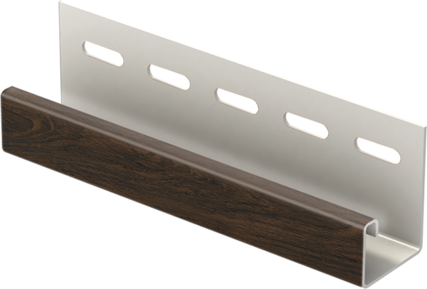 J-планка к Софиту PRO Тёмный орех купить в Буденновске