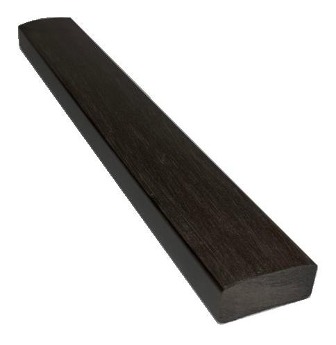 Лавочный брус Ecodecking Некст полнотелый брашированный 70х35 венге купить в Буденновске