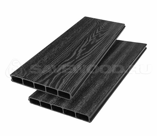 Грядочная доска ДПК 3D Savewood SW Rumex Чёрный купить в Буденновске