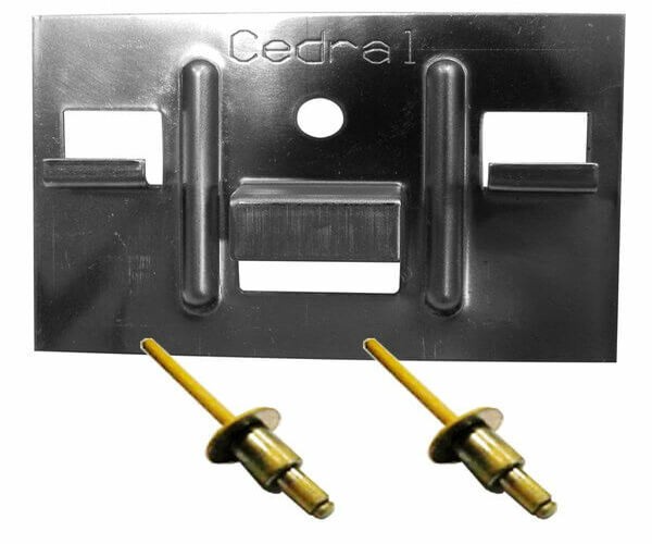 КЛЯММЕР + ЗАКЛЁПКА ДЛЯ CEDRAL CLICK 250 ШТ купить в Буденновске