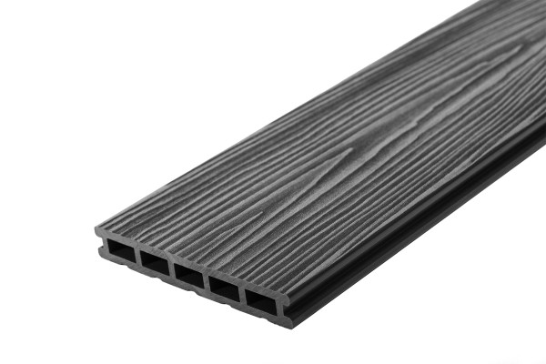 Террасная доска из ДПК RusDecking Unodeck Mogano - Графит купить в Буденновске