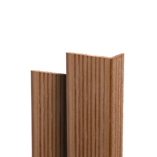 Угол торцевой Ecodecking Техно 70х35x3000 Бронза купить в Буденновске