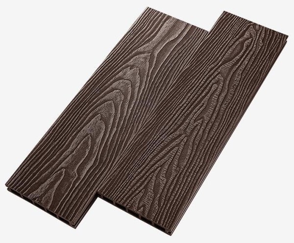 Террасная доска из ДПК RusDecking Unodeck Vintage - Венге купить в Буденновске