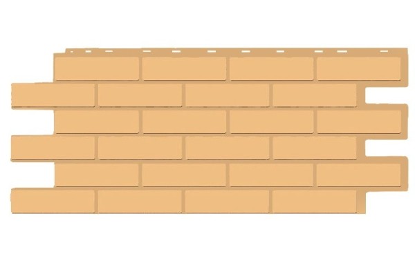 Фасадная панель T-Siding Кирпич Модерн Эко Крем купить в Буденновске