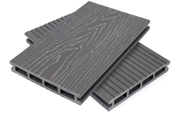 Террасная доская ДПК NanoWood Nature 3D пустотелая Серый купить в Буденновске