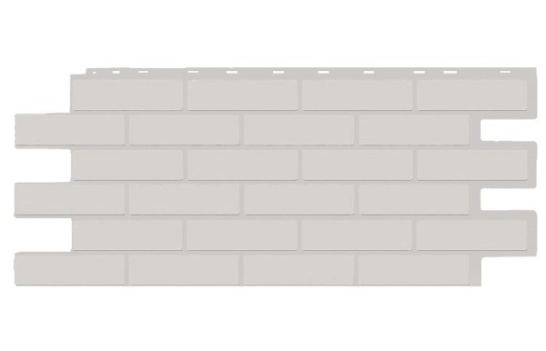 Фасадная панель T-Siding Кирпич Модерн Эко Уайт купить в Буденновске